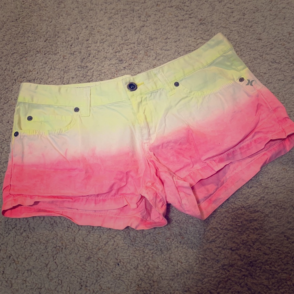Hurley Dip Dye Short Shorts